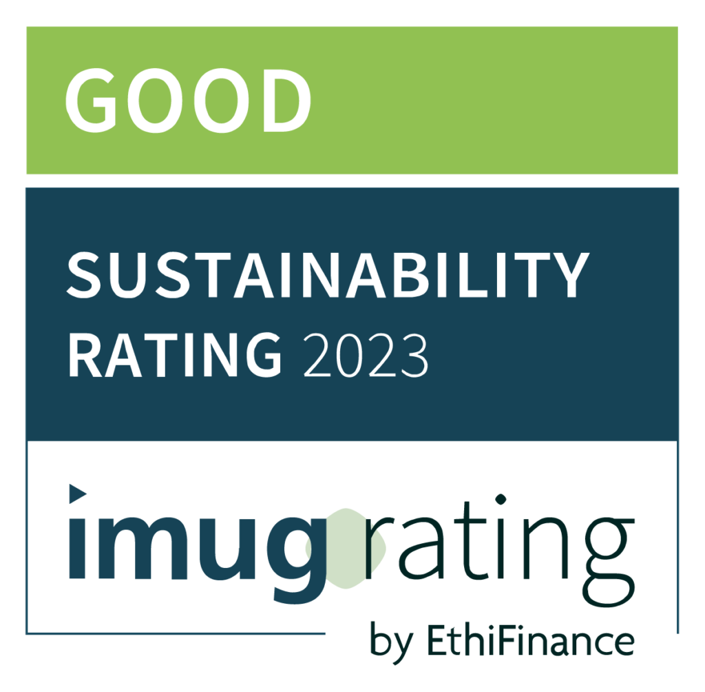 imug rating Sustainability Rating Label Good 2023