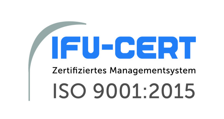 IFU-CERT-Logo ISO 9001:2015